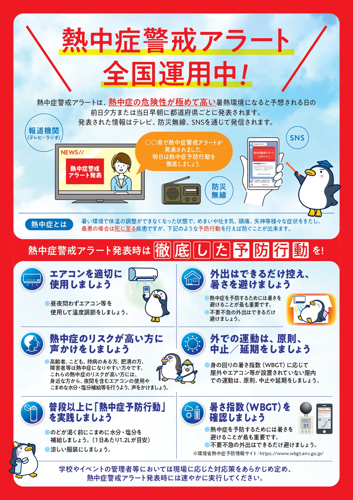 熱中症計画アラート全国運用中1