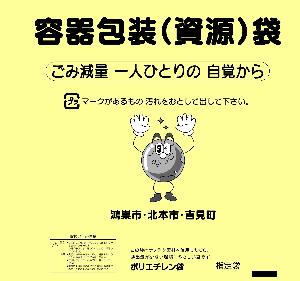 容器包装(資源)類の指定袋