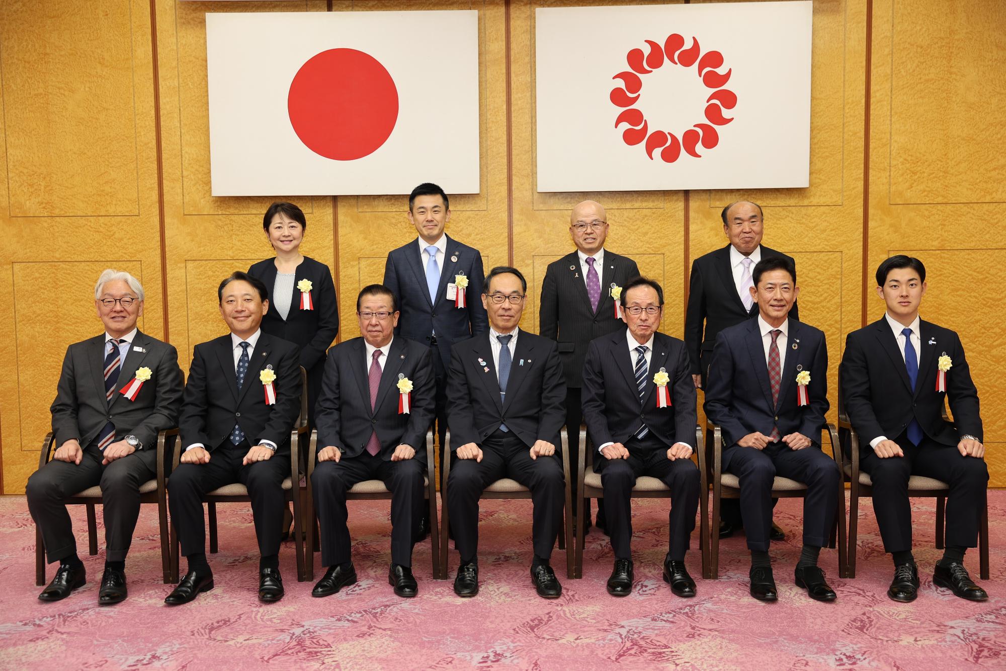 表彰者記念撮影